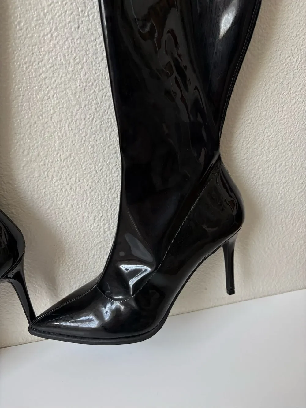 Nordstrom shiny black